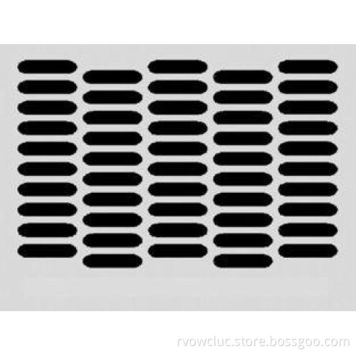 Decorative Patterns Hole Electro Galvanized Perforated Meta